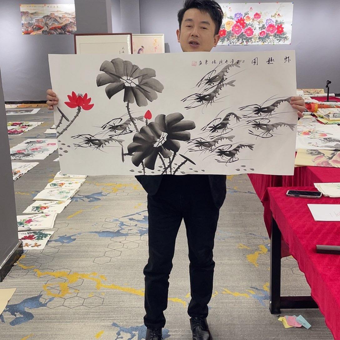 名人名画手工制作