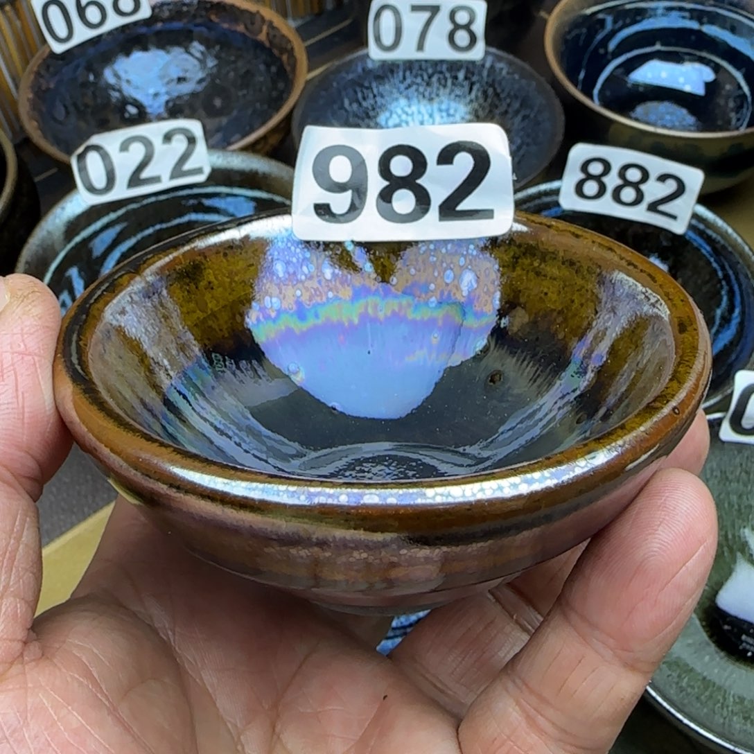 茶盏建阳建盏主人杯龙窑柴烧