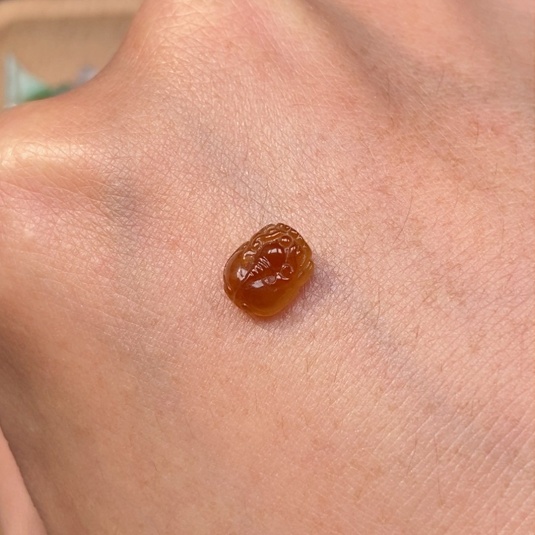 翡翠颈饰未镶嵌富****⁵貔貅