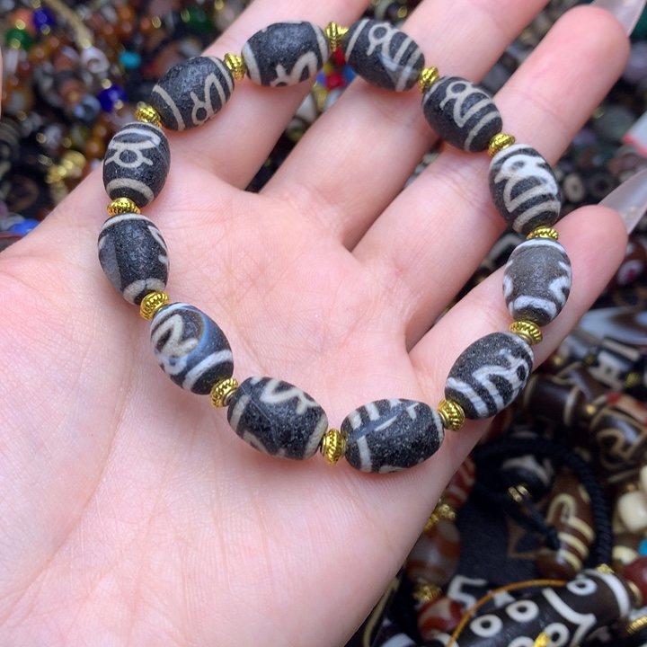 玛瑙/玉髓未镶嵌手链