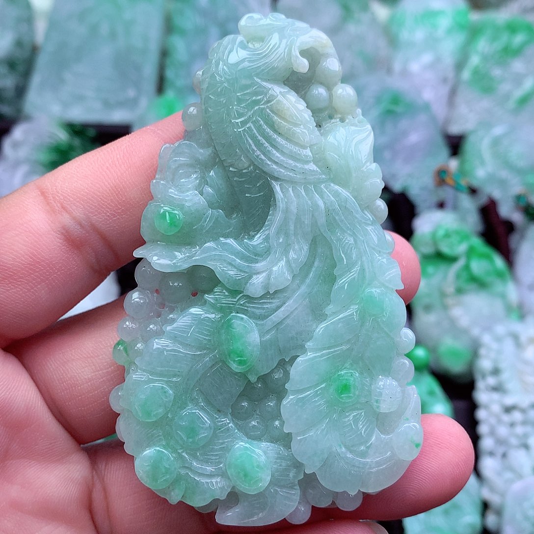 翡翠吊坠(不含链)未镶嵌