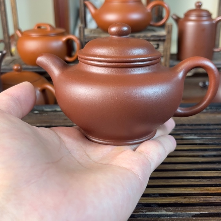 茶壶紫砂原矿紫砂手工制作