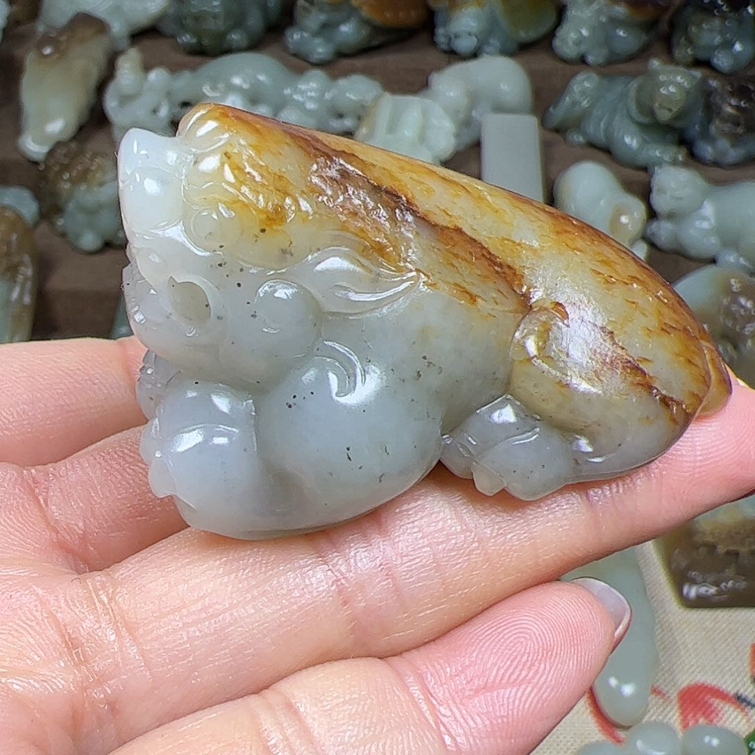 和田玉挂件未镶嵌