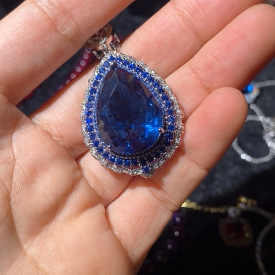 红宝石戒指银S925镶嵌