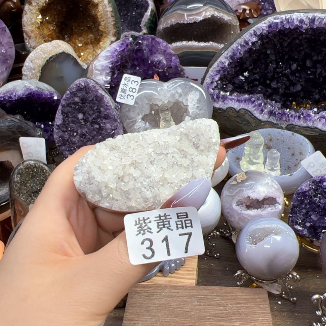 未镶嵌珠宝半成品水晶317