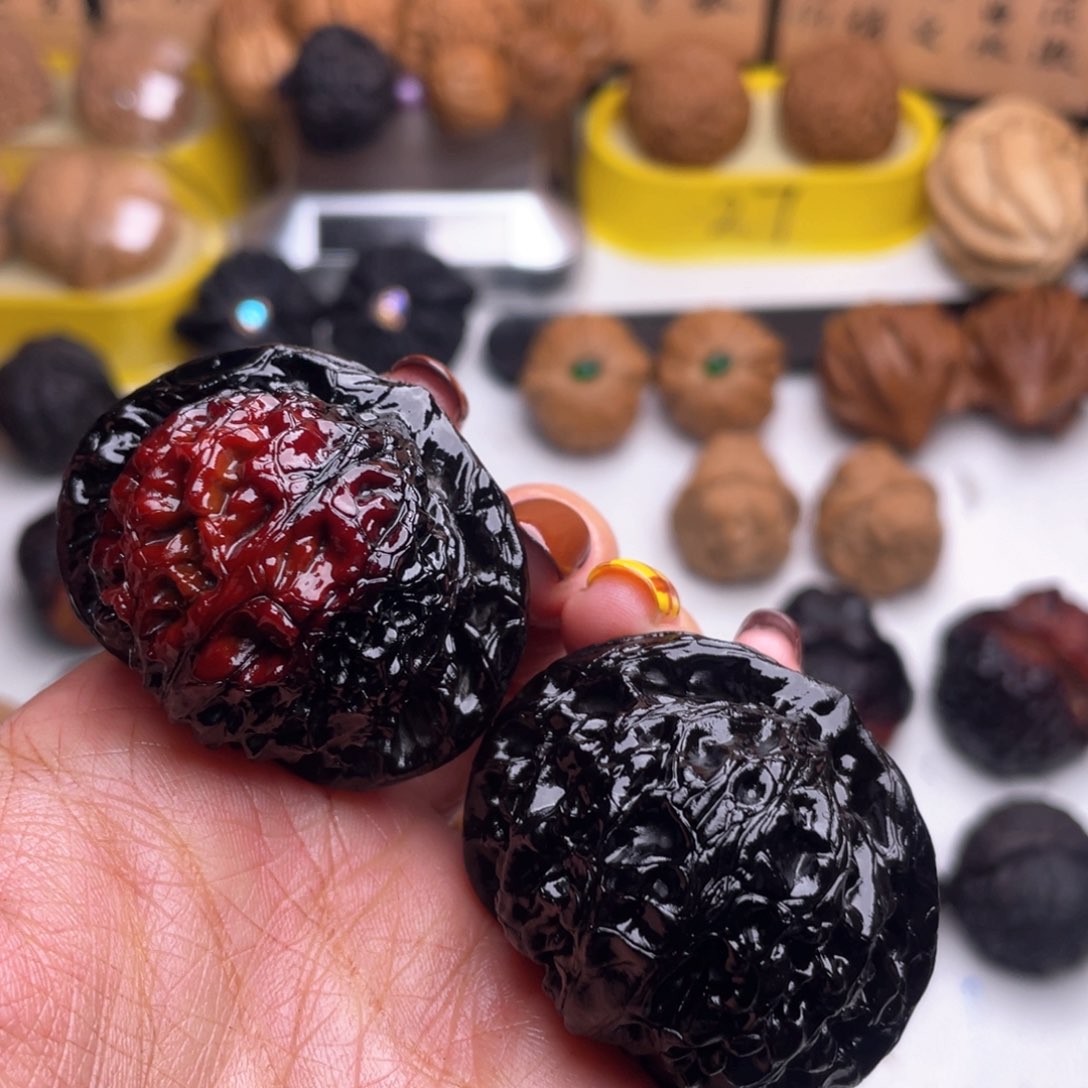 文玩核桃吊坠宫灯4