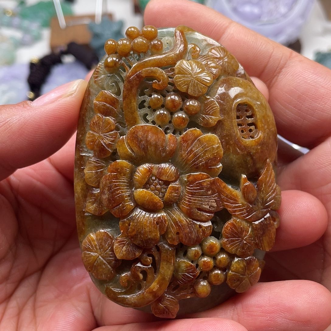 颈饰未镶嵌翡翠翡玉缘翡翠