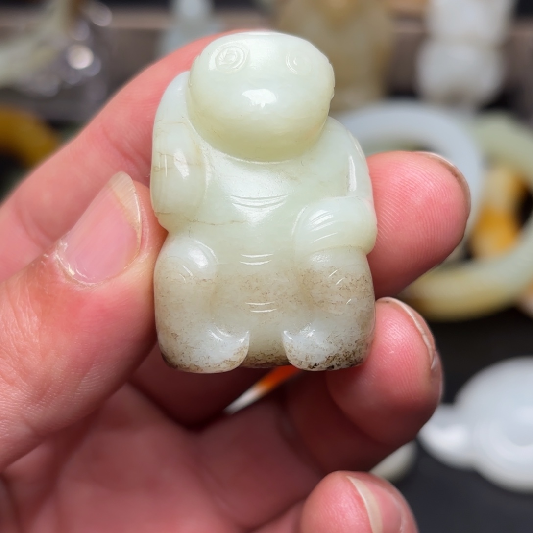 和田玉挂件未镶嵌