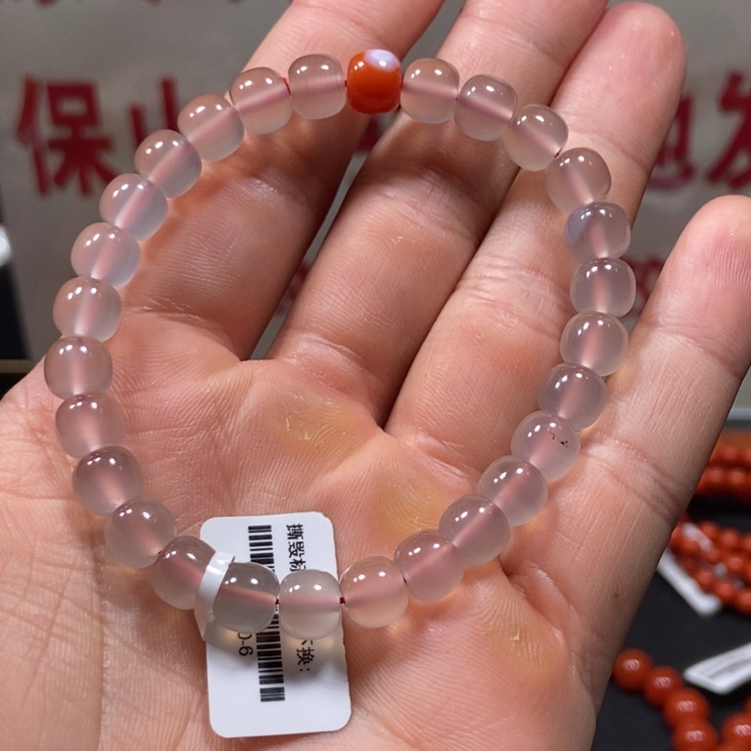 玛瑙/玉髓手串未镶嵌?*贝