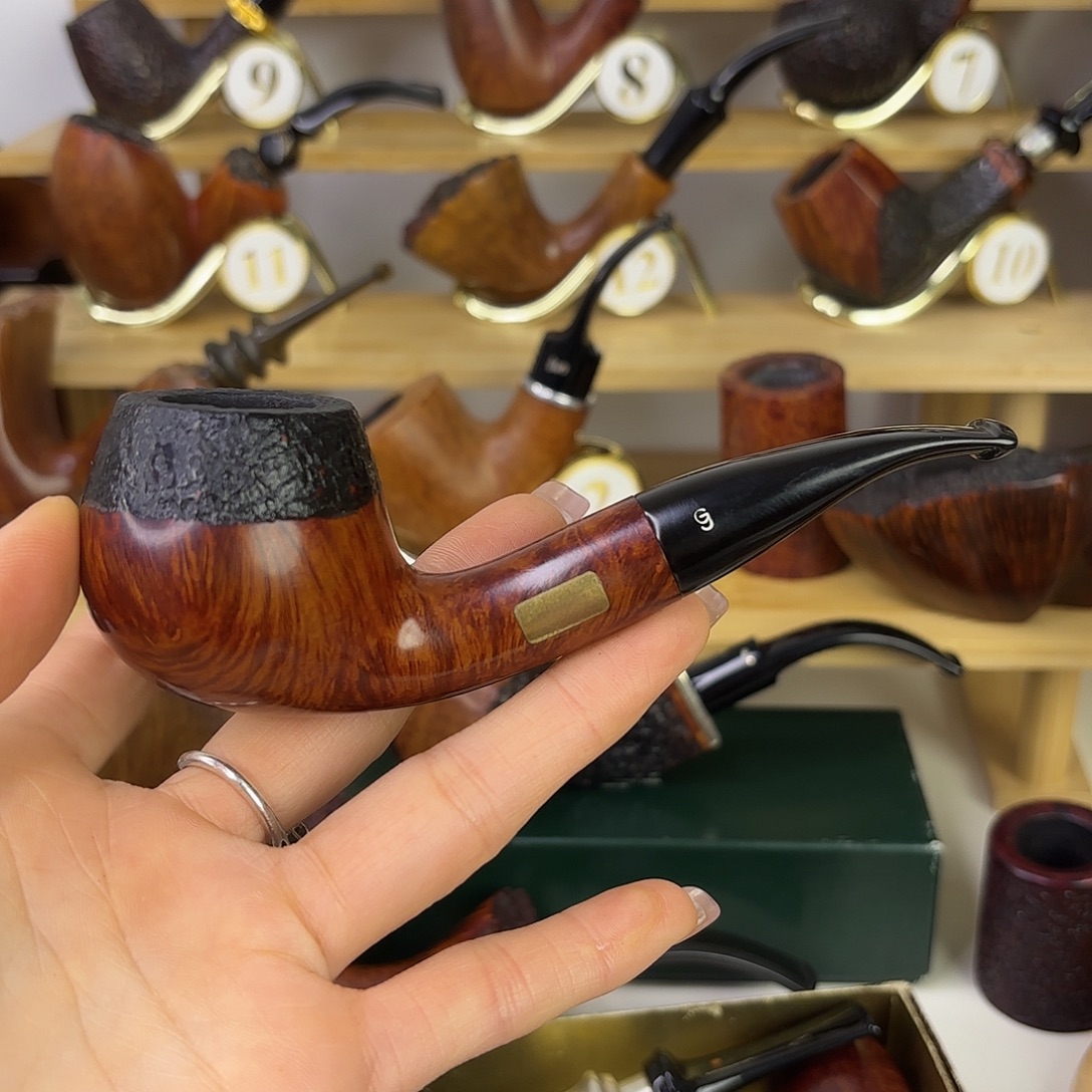 鱼***宝石楠木烟斗专拍链接