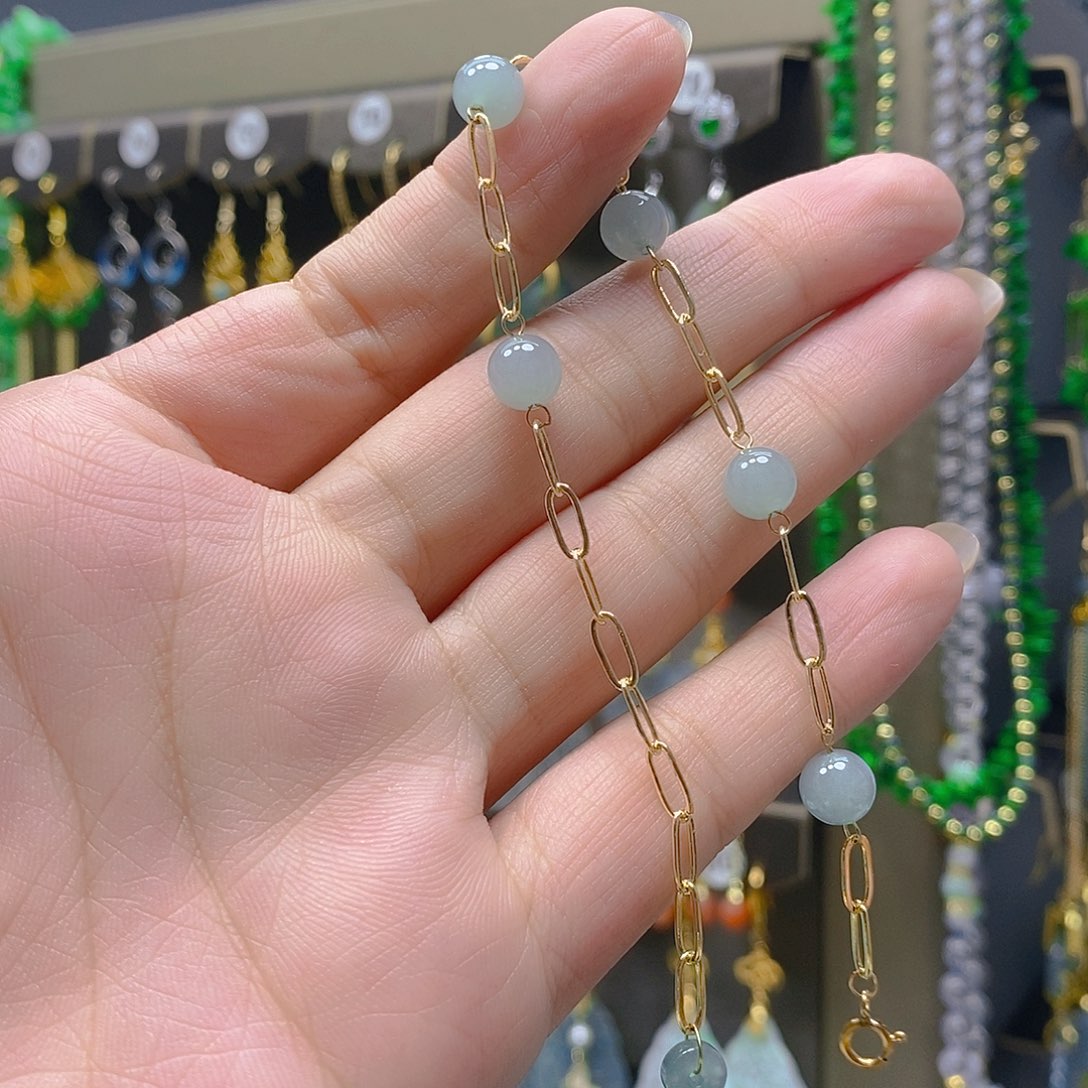 未镶嵌翡翠耳饰翡翠