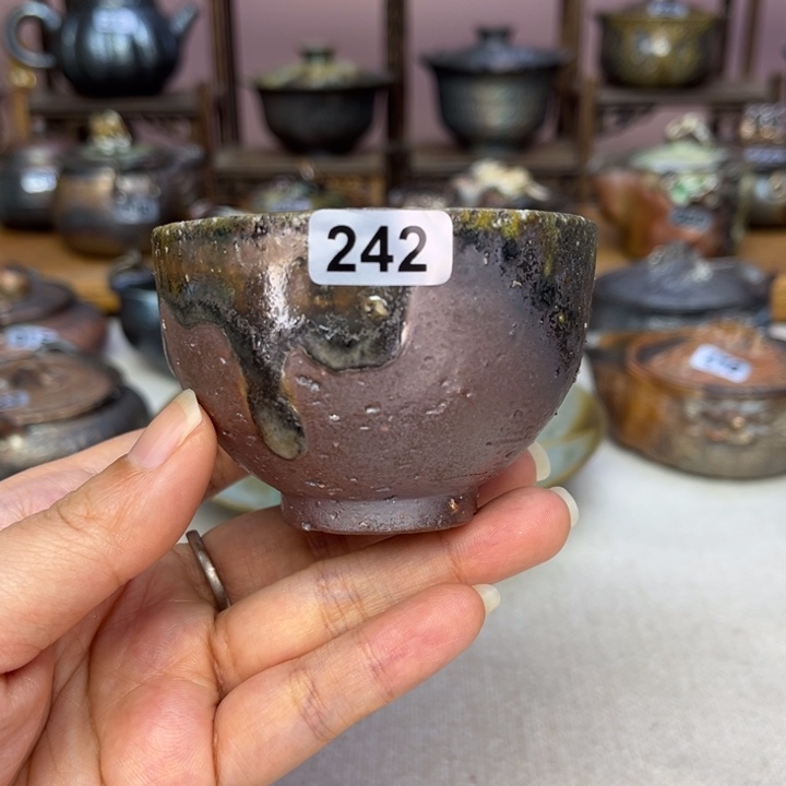 壶裸柴烧陶瓷茶器