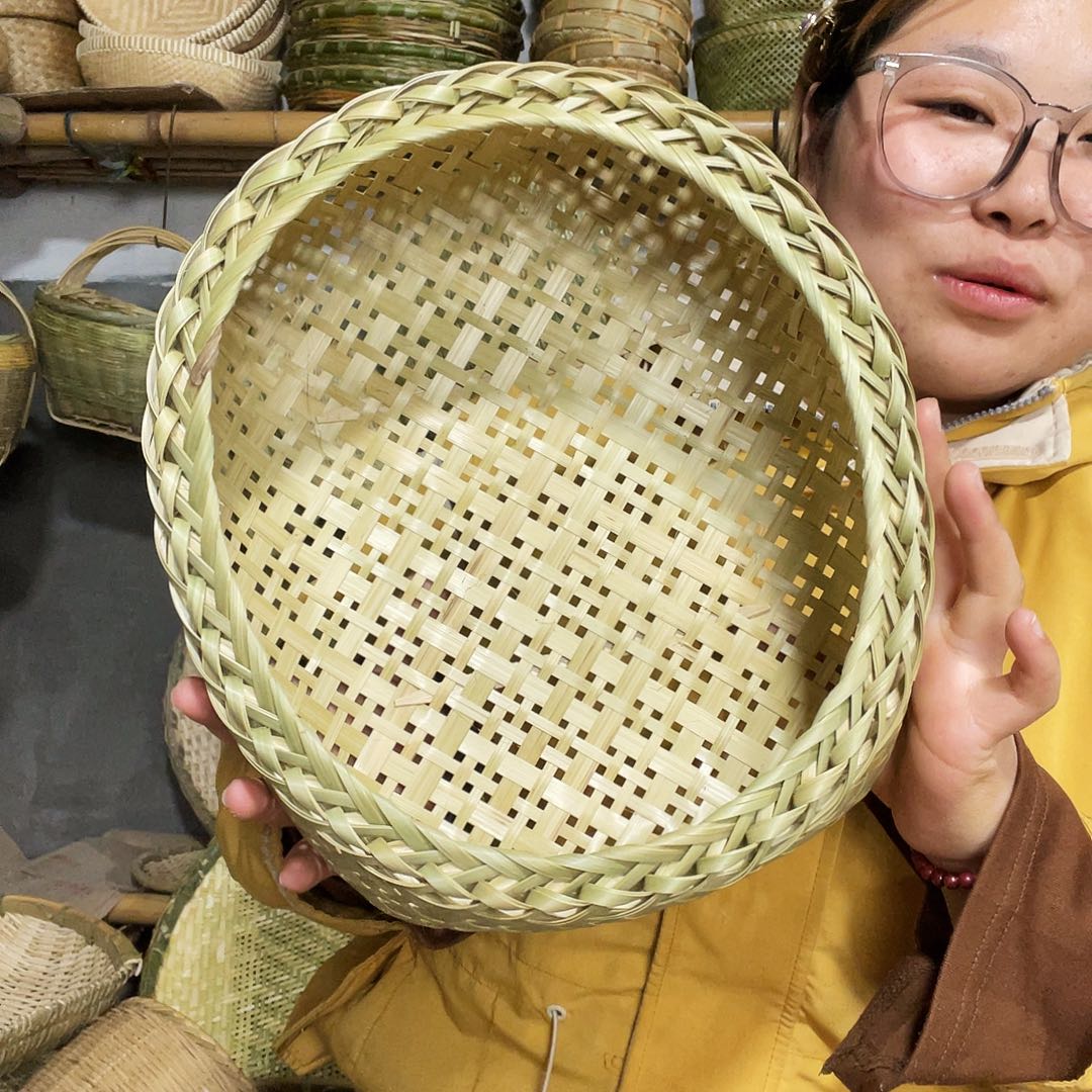 26厘米精品茶篮子放茶放鸡蛋