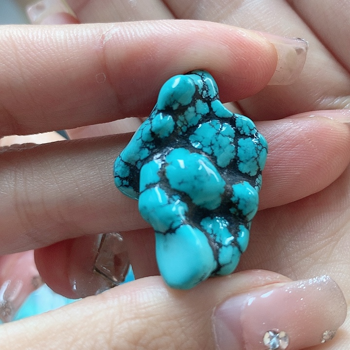 绿松石珠宝奇石未镶嵌