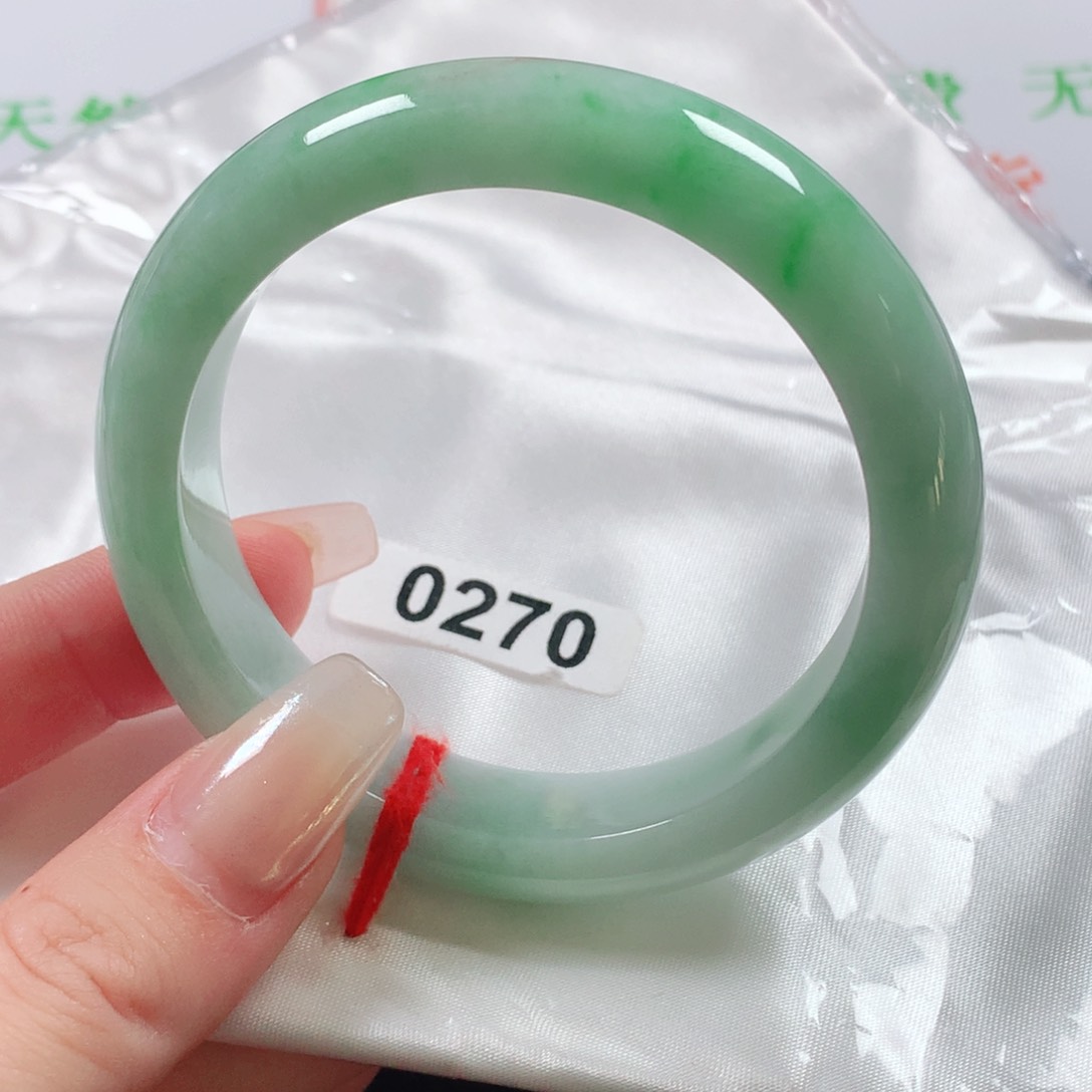未镶嵌手镯翡翠天然翡翠手镯0270