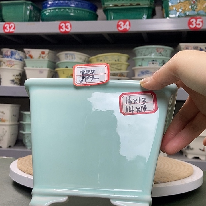 紫砂紫砂花盆0821