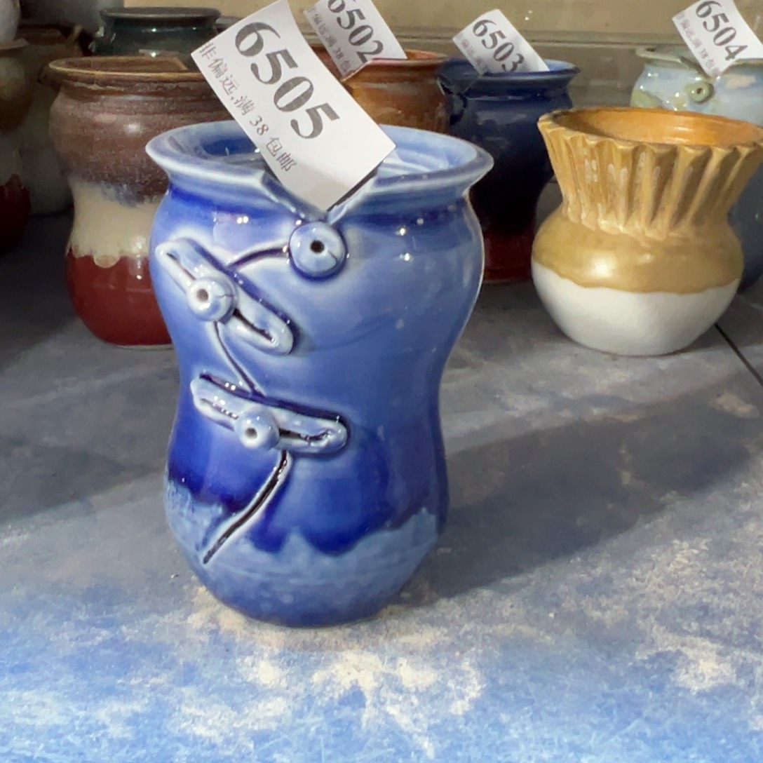 陶瓷景德镇手工花盆