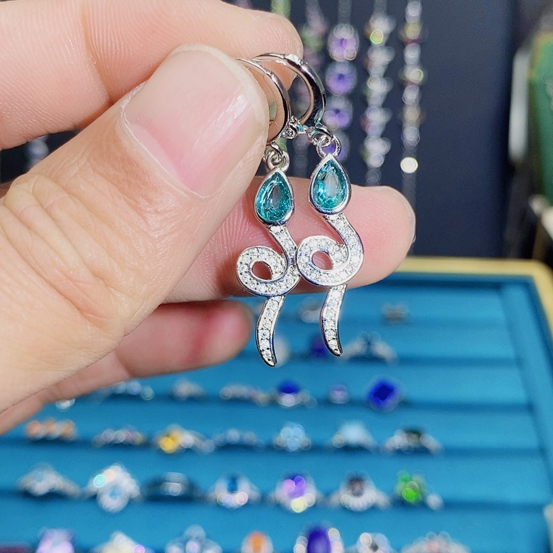 紫晶珠宝半成品银S925镶嵌