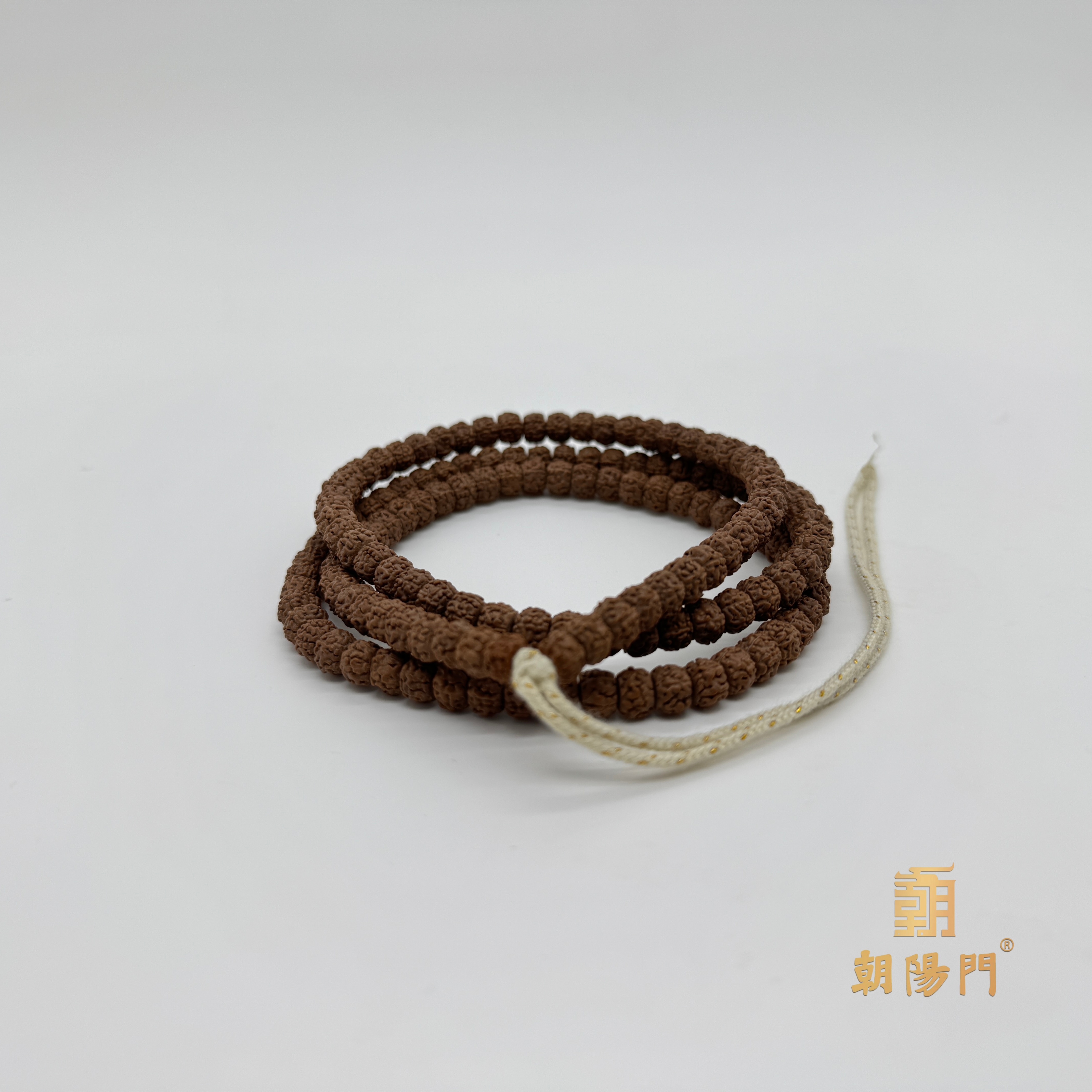 【D9695】“所谓一代龙”藏切盘龙纹小金刚长串8mm左右