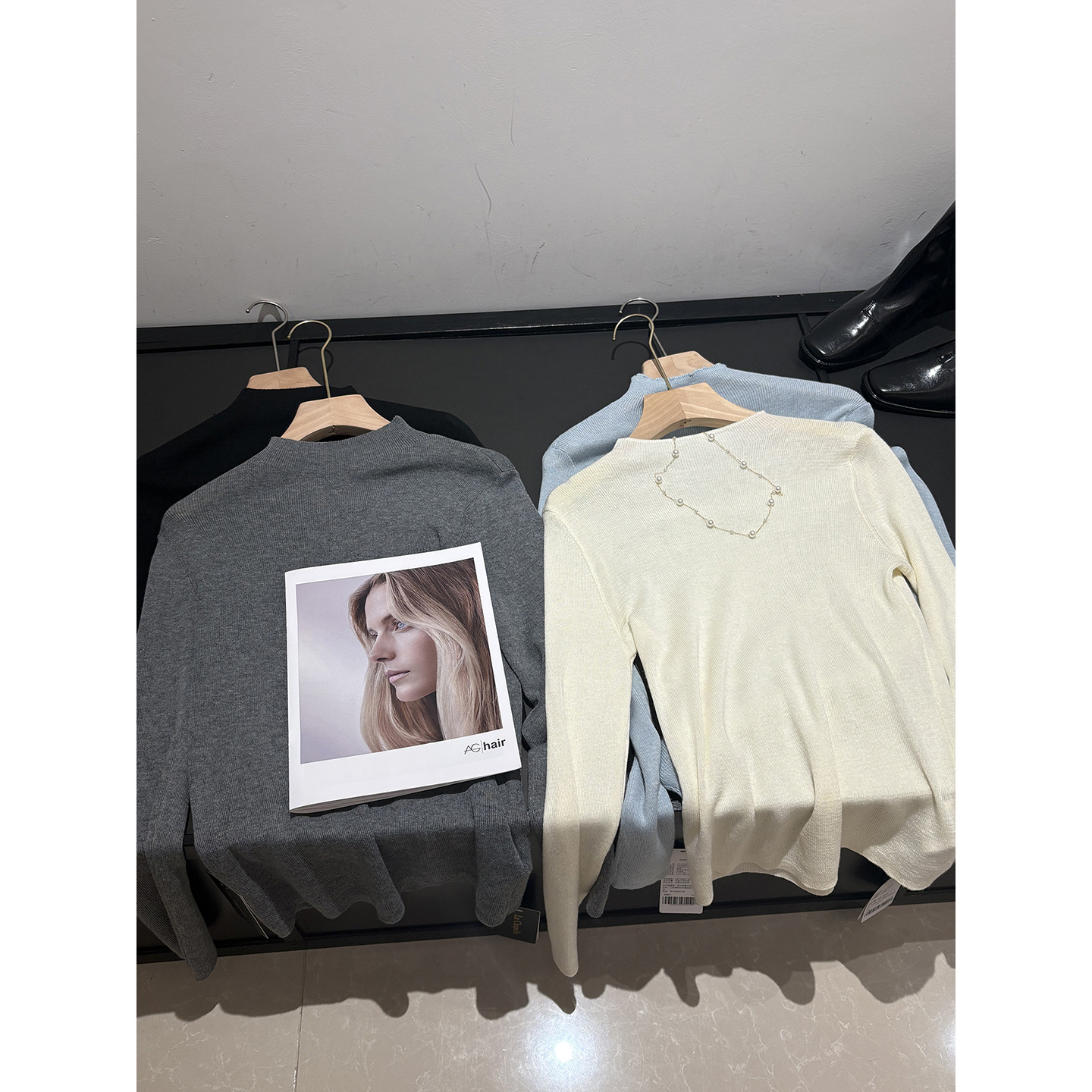 打底爆款！高弹软糯可机洗 半高领气质百搭羊毛针织衫女