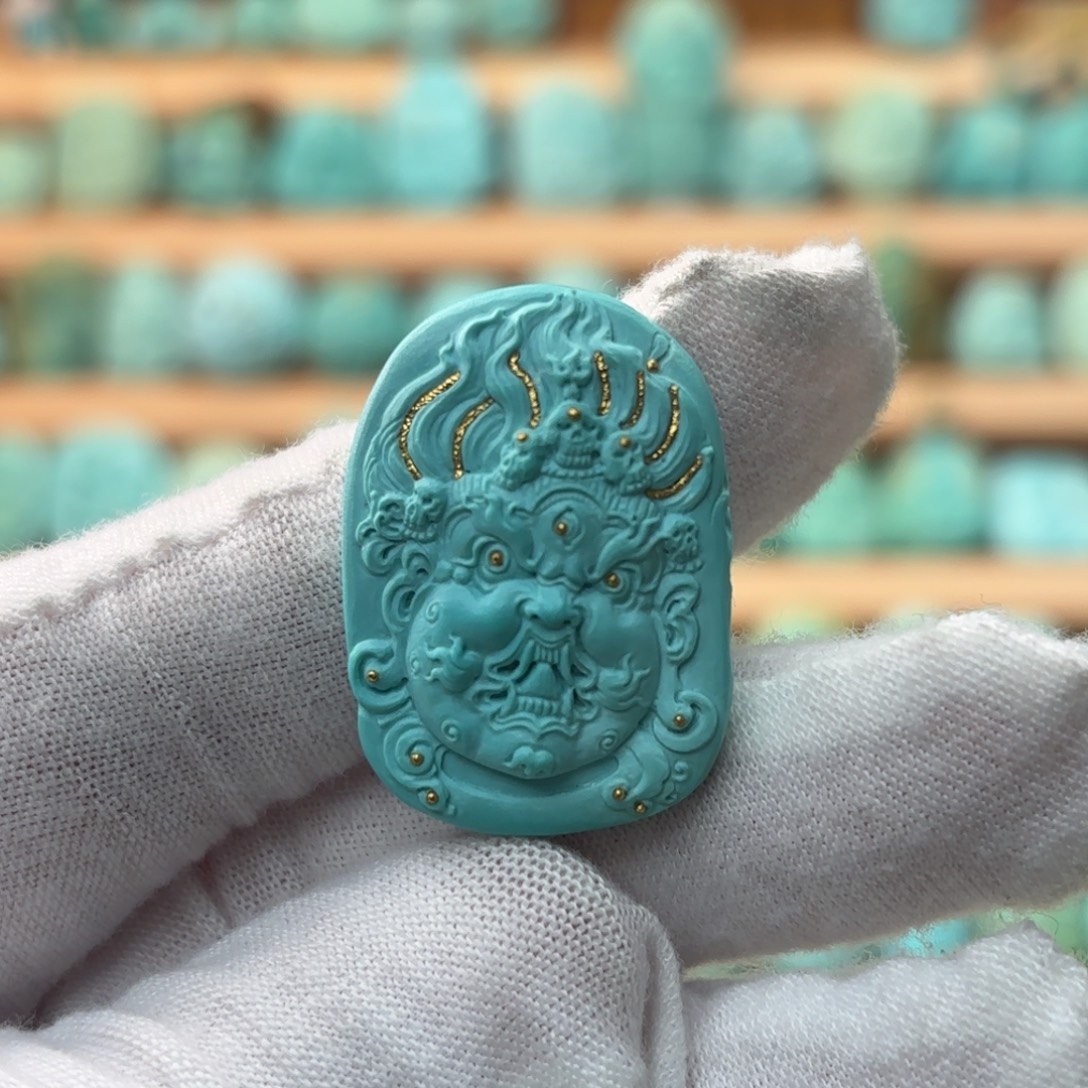 绿松石未镶嵌配饰