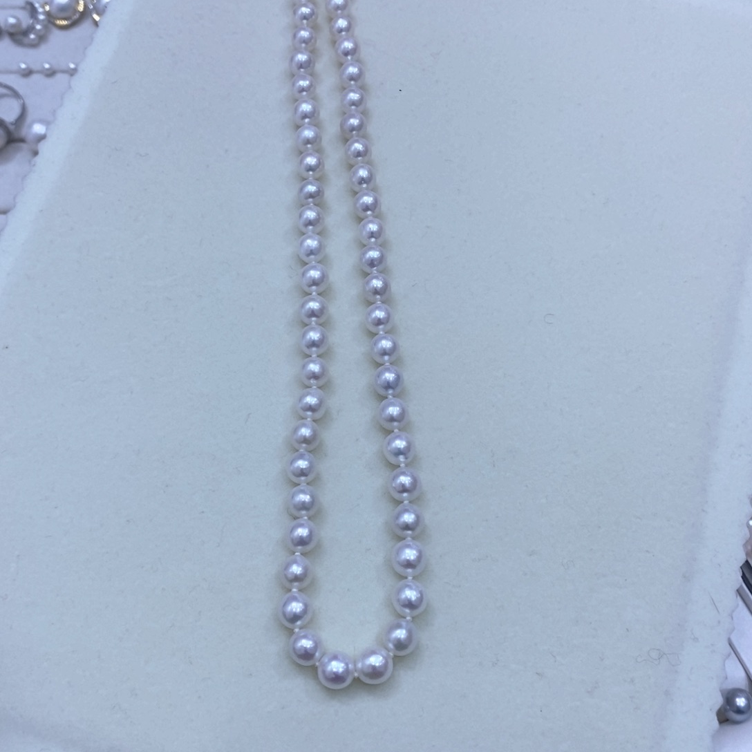 淡水珍珠颈饰银S925镶嵌