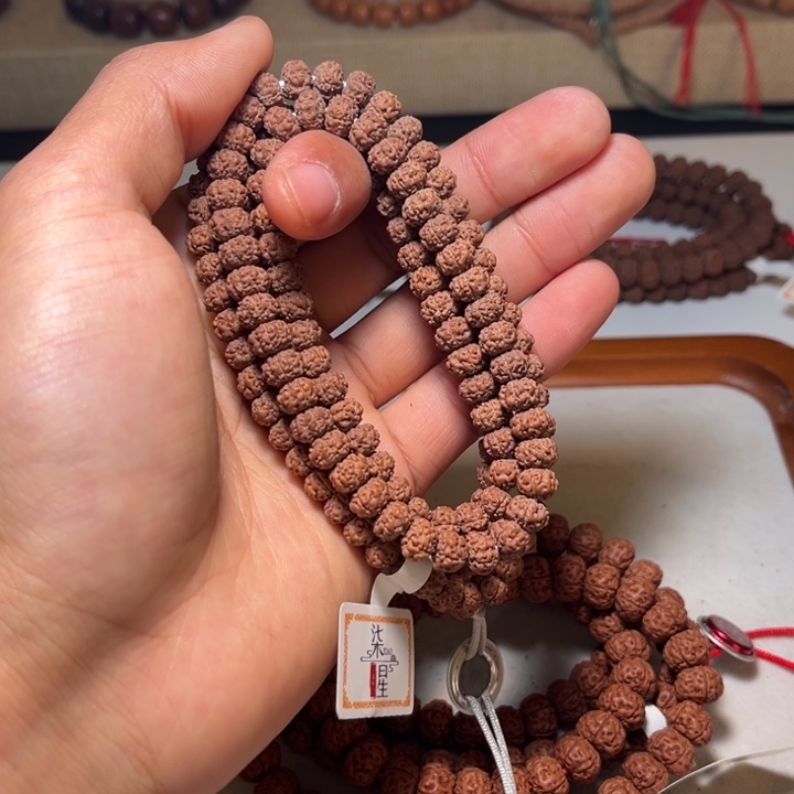 小***炮金刚菩提手串精挑战神双龙飞碟树祖108