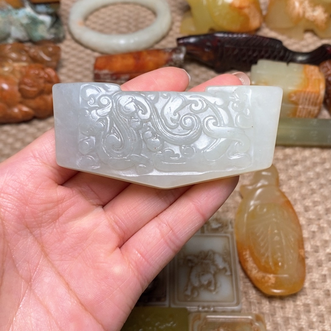 白玉菩提吊坠白玉菩提白玉菩提摆件