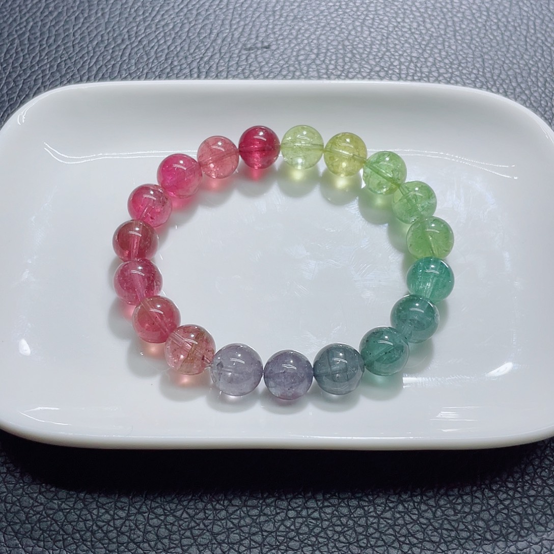 未镶嵌手链碧玺10mm左右