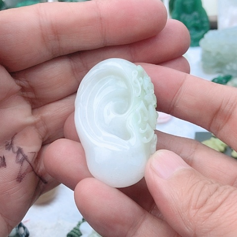 独山玉颈饰未镶嵌李*豪