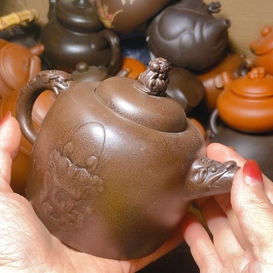 全手工制作宜兴紫砂壶