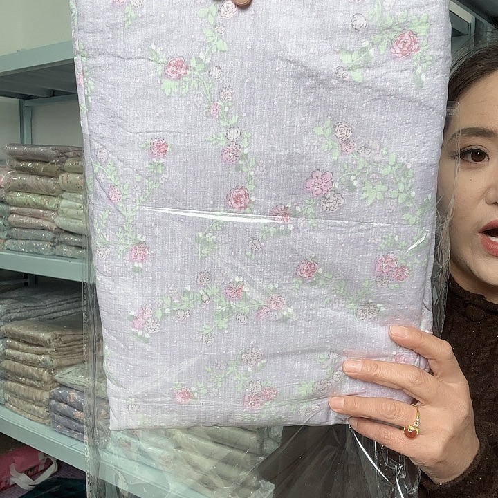 棉棉好看的双人被套