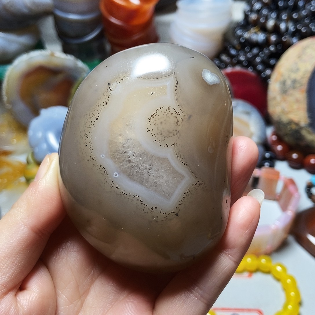 蓬***松玛瑙/玉髓未镶嵌一