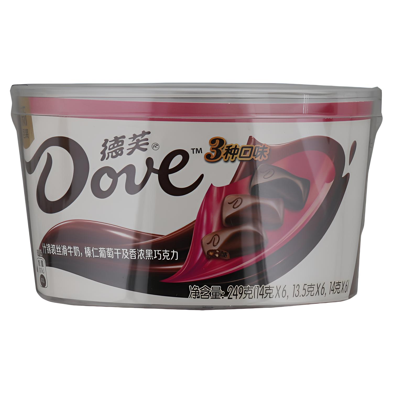 Y德芙什锦巧克力碗装249g/碗