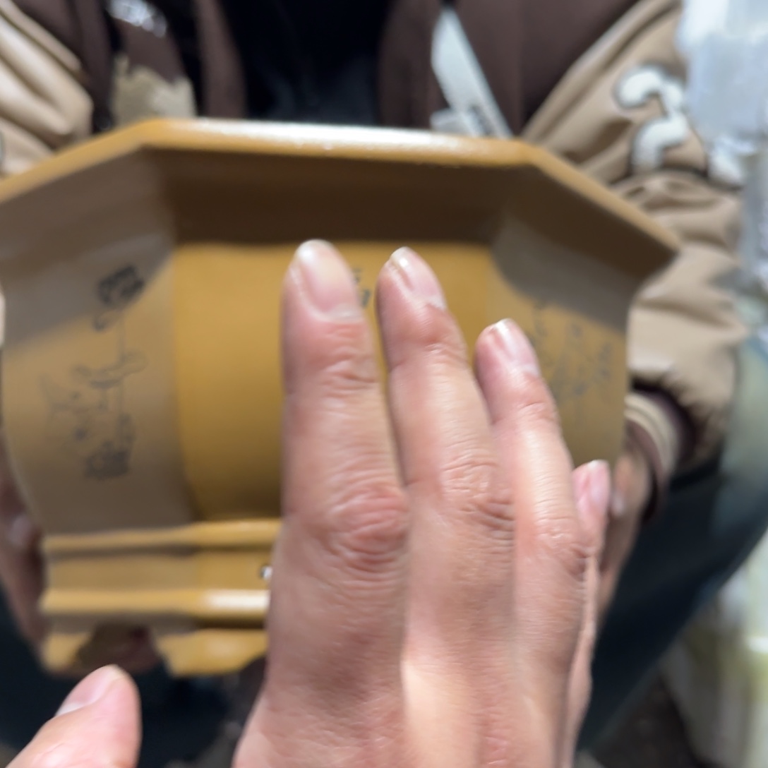 花盆紫砂口径27 25高度16厘米