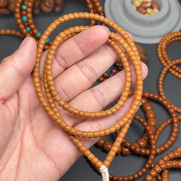 橄榄核手串/手链0.45橄榄核尖