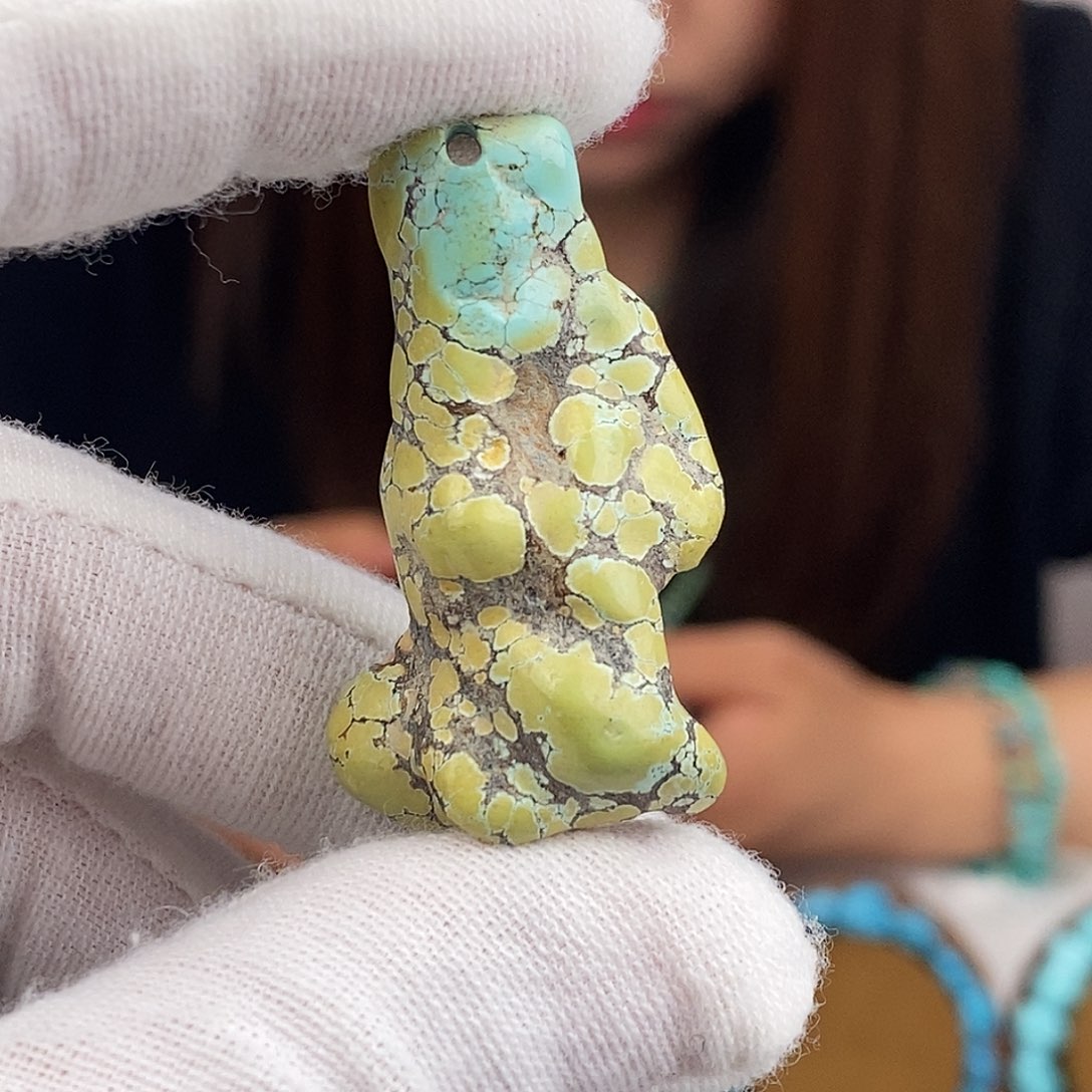 绿松石未镶嵌原矿