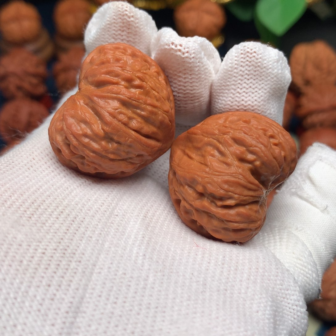 把件文玩核桃胖头陀连体