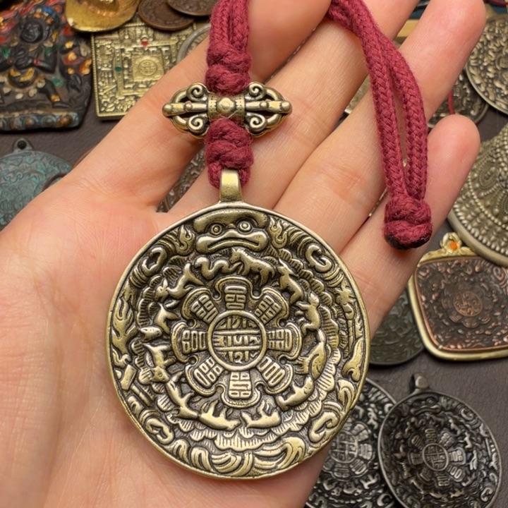 藏传文玩九宫如图