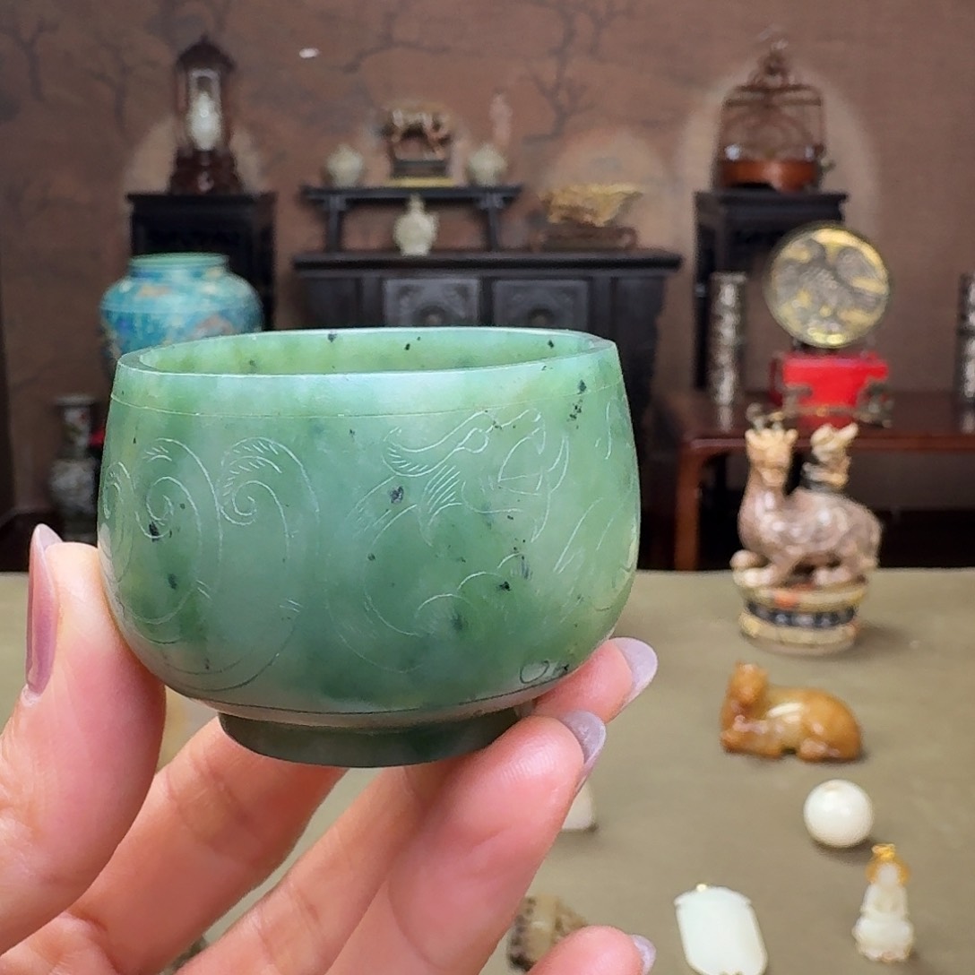 和田玉颈饰未镶嵌岚*夜