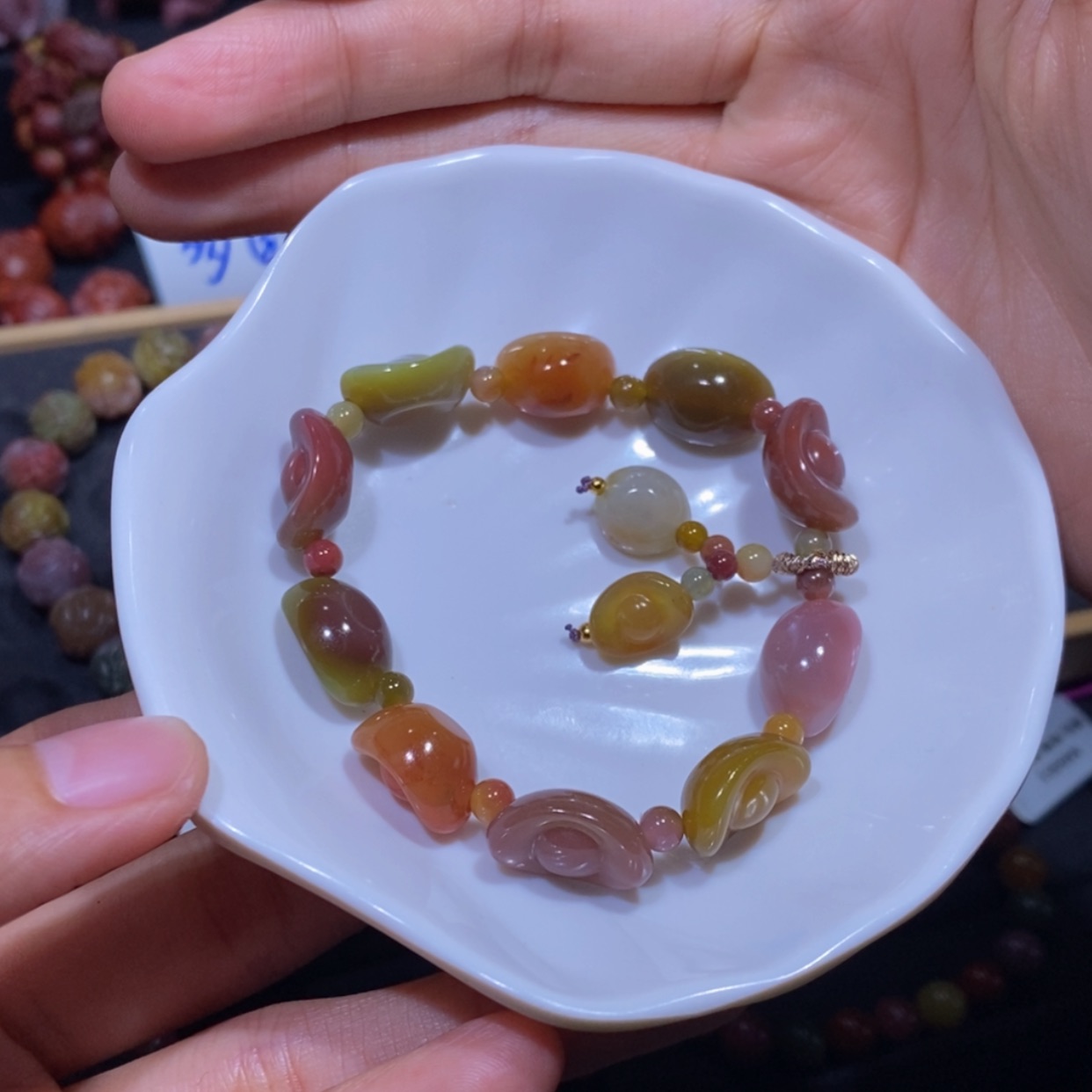 【闪购商品】玛瑙/玉髓手串未镶嵌盐源玛瑙