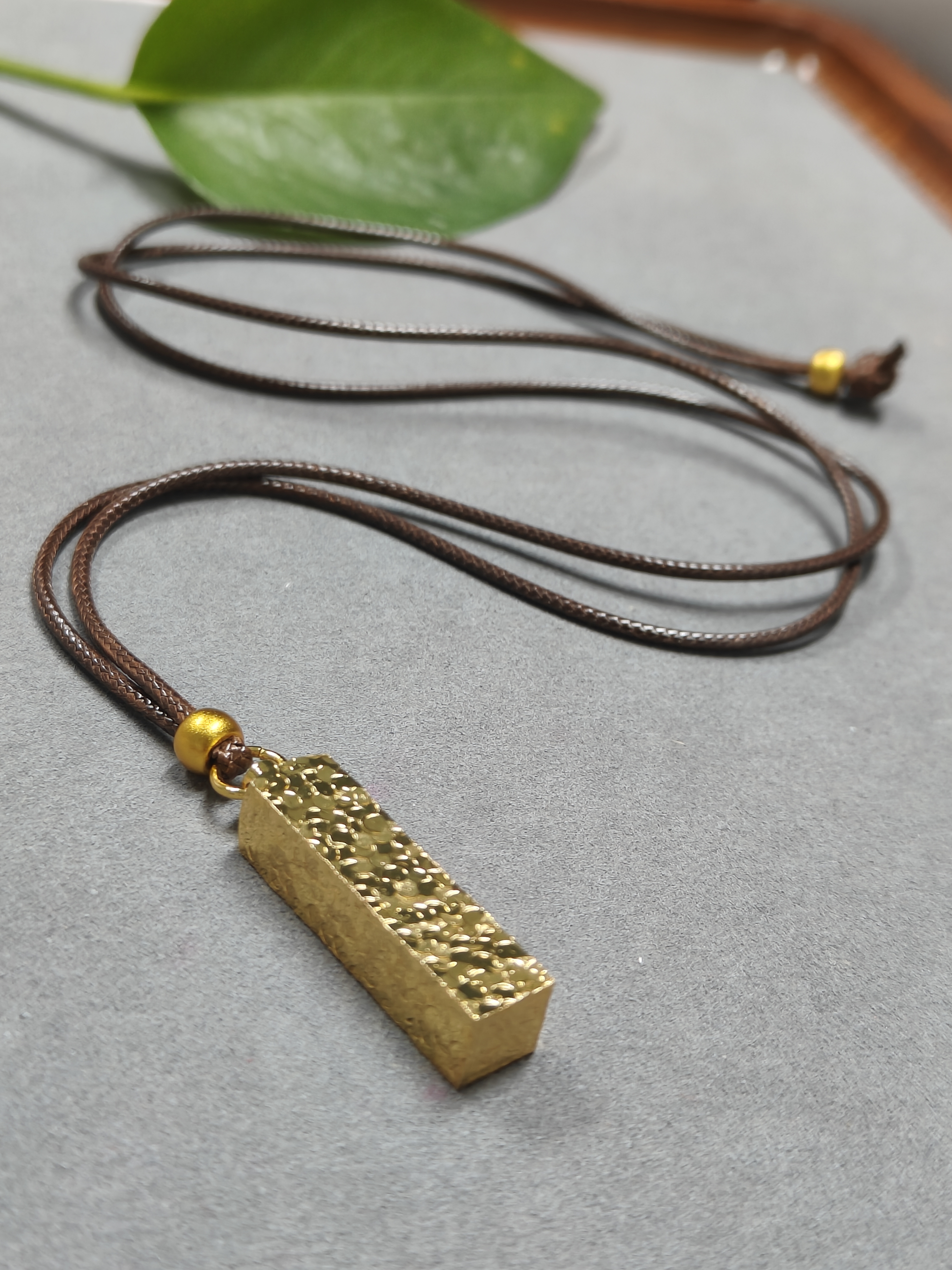   【慕森优选】碎冰冰小方条精致百搭款吊坠A170