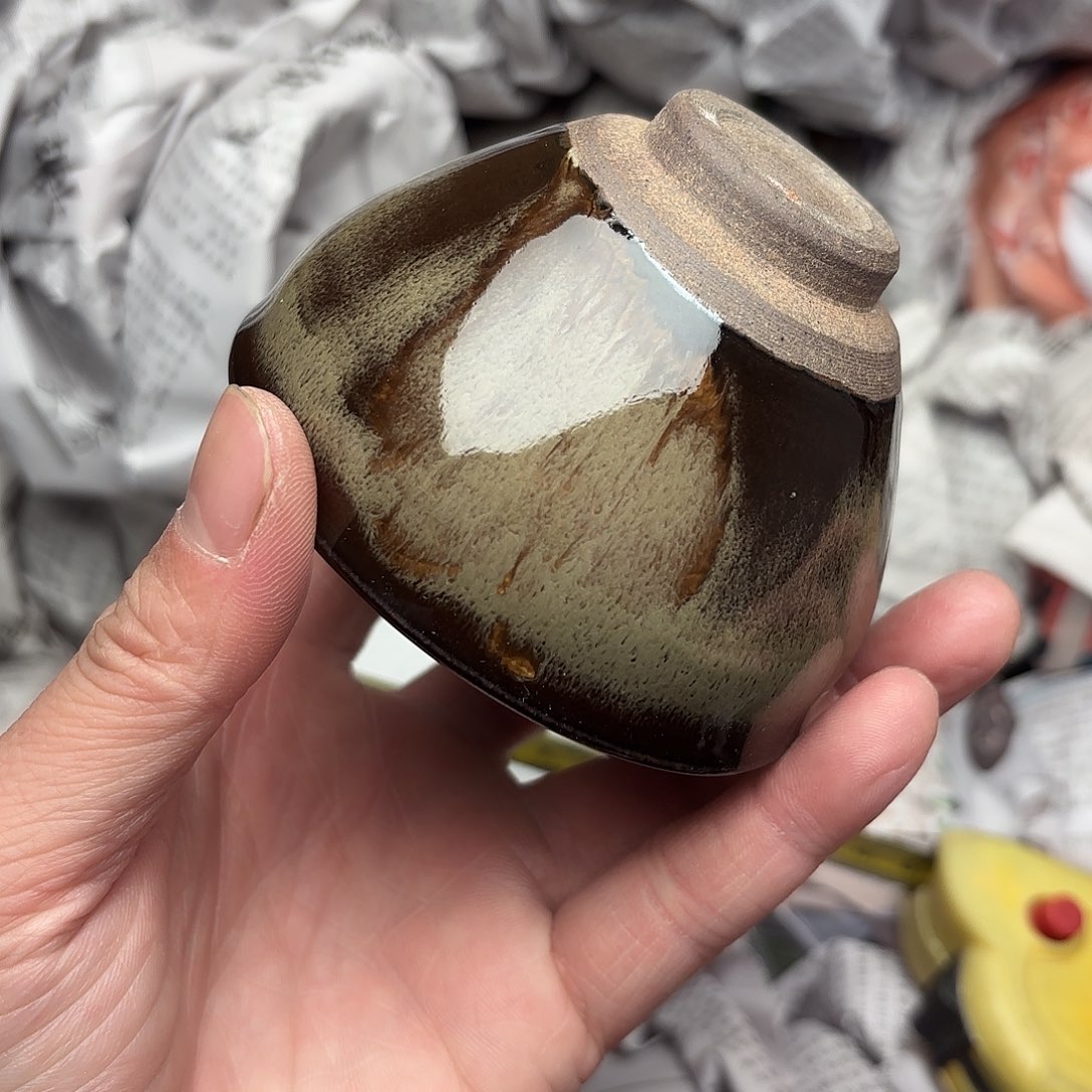 茶盏微瑕建盏主人杯一只