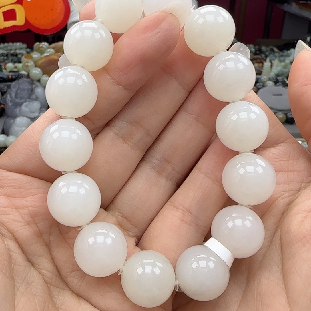 和田玉手链未镶嵌