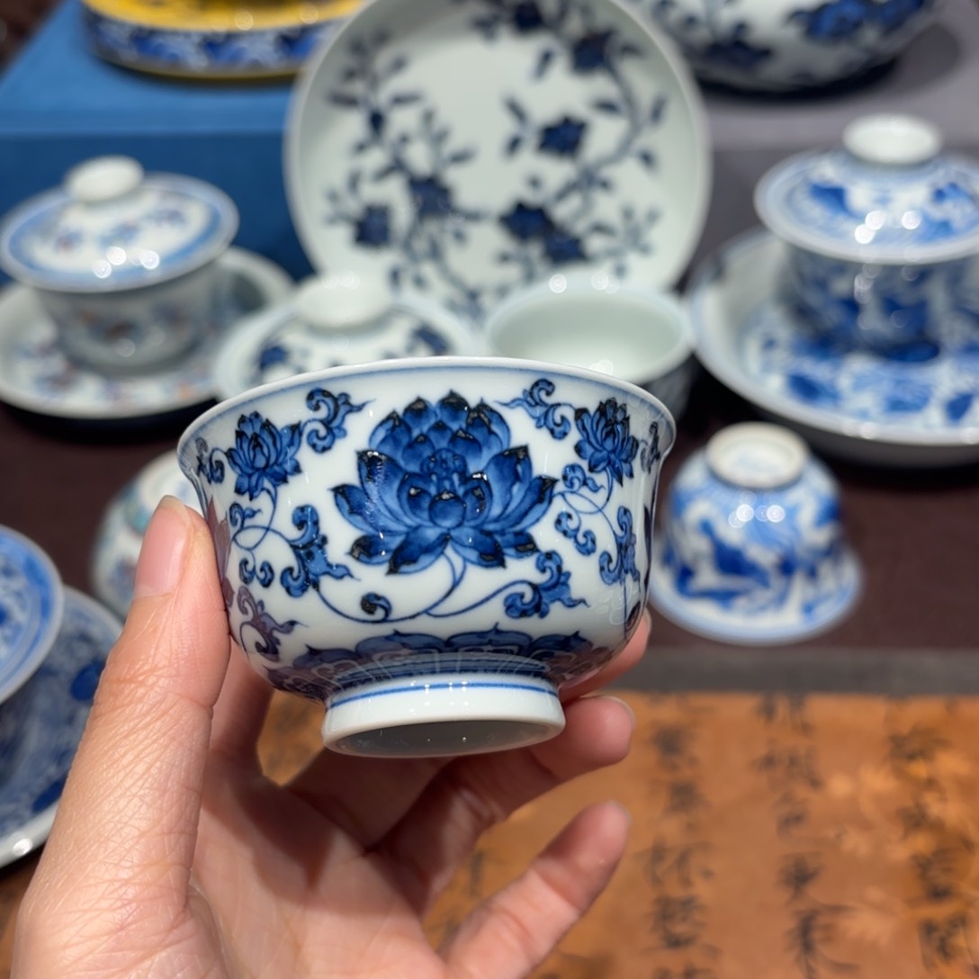 瓷片景德镇纯手工手绘