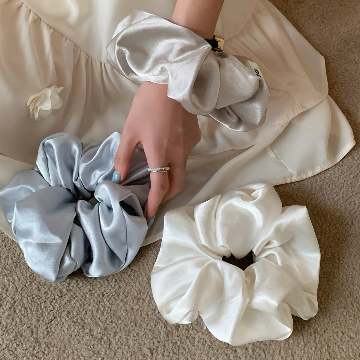 爱丽丝仙境～原创设计复古欧美风日韩发圈发绳气质发饰ins优雅A043