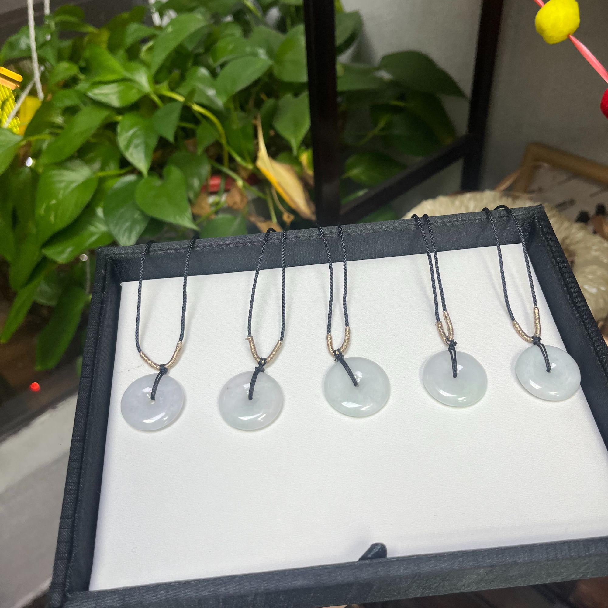 蓉蓉翡翠 缅甸天然A货翡翠平安扣吊坠