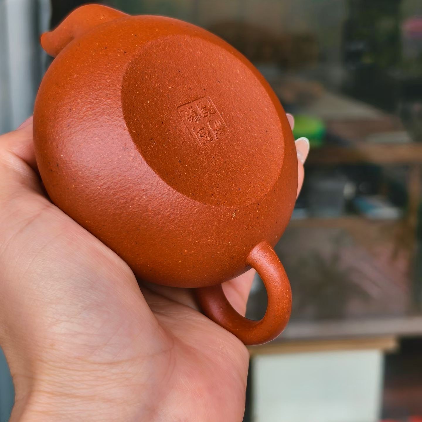 原矿零添加大红泥君德壶