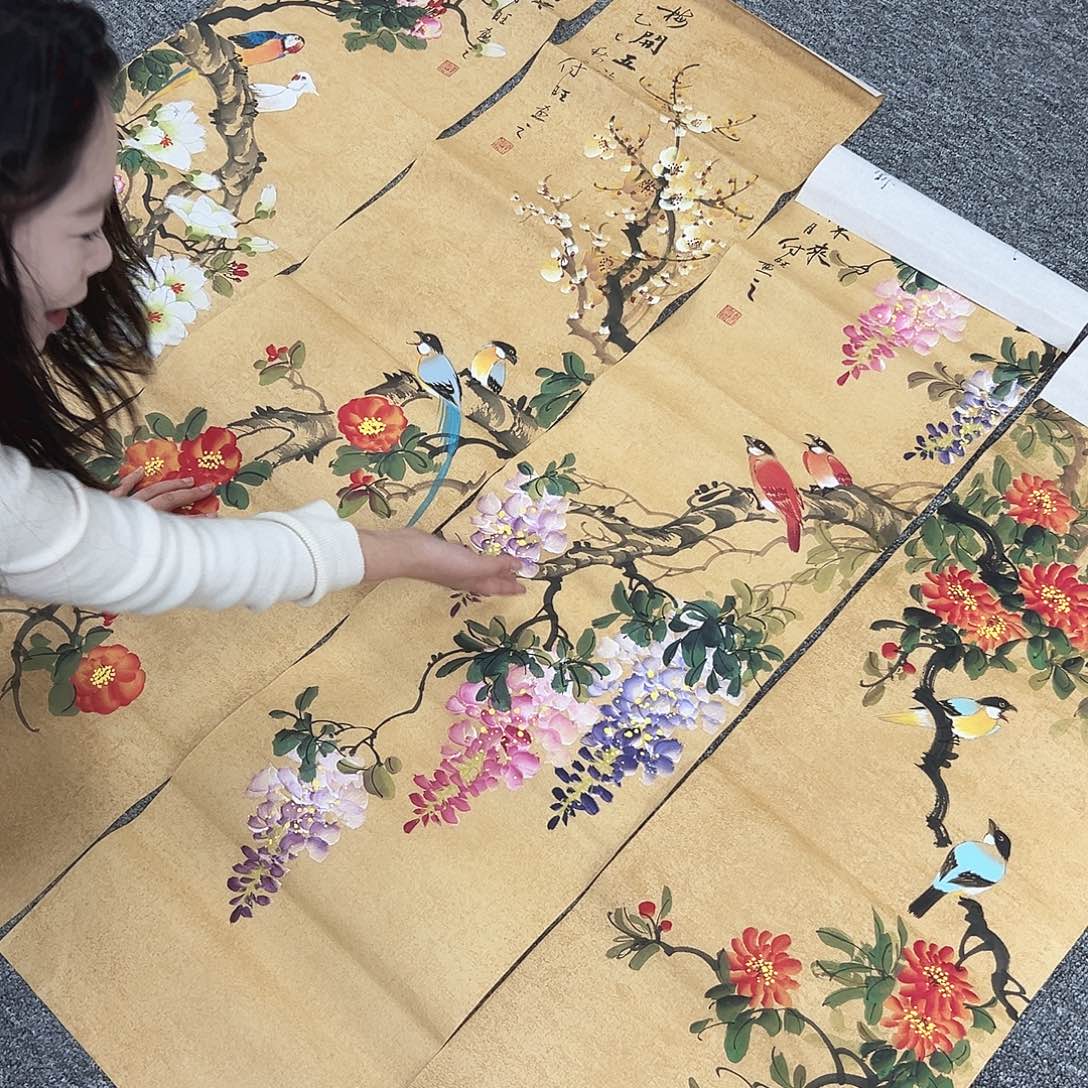 国画纯手绘字画作品欣赏