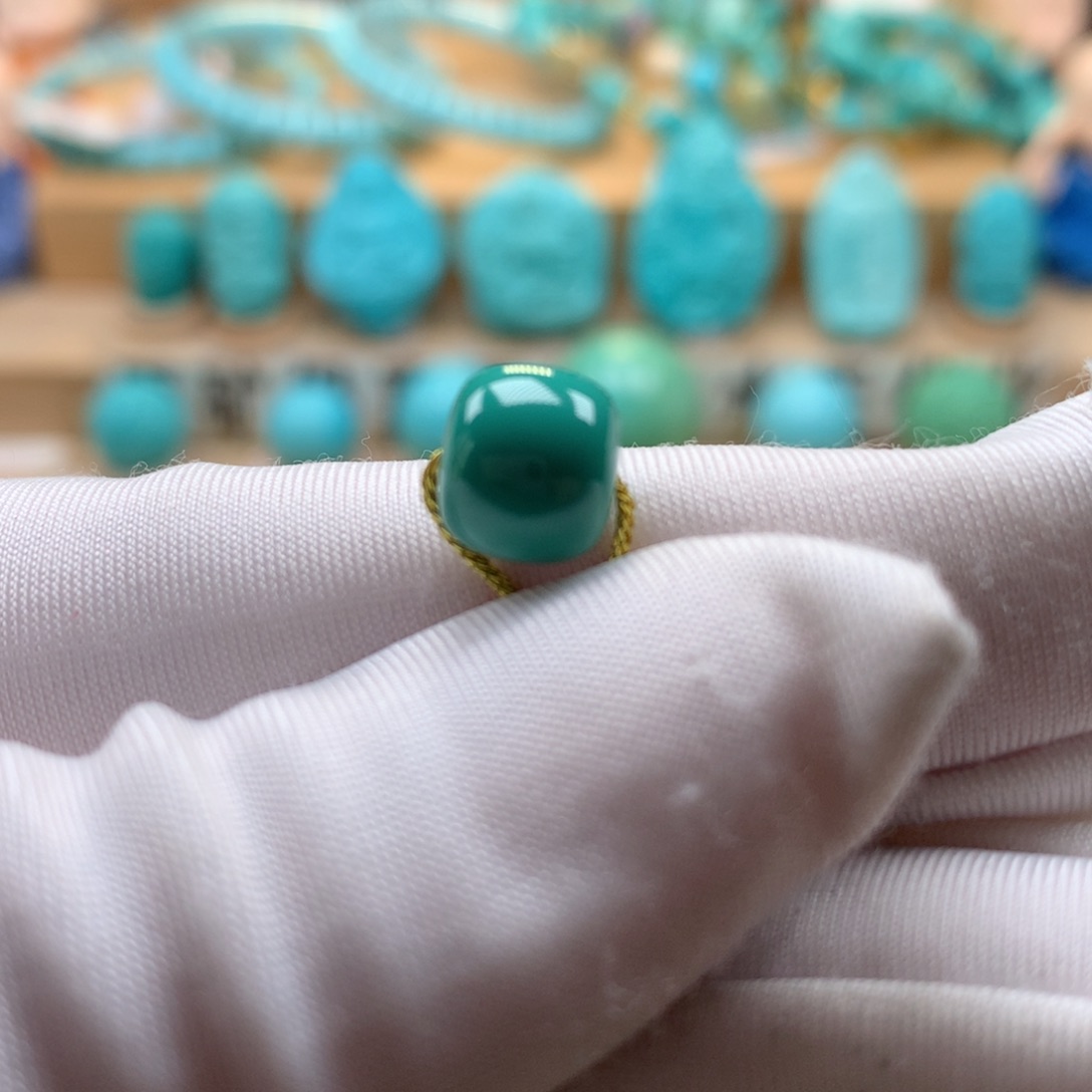 绿松石珠宝奇石未镶嵌